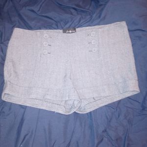 Button up dress shorts